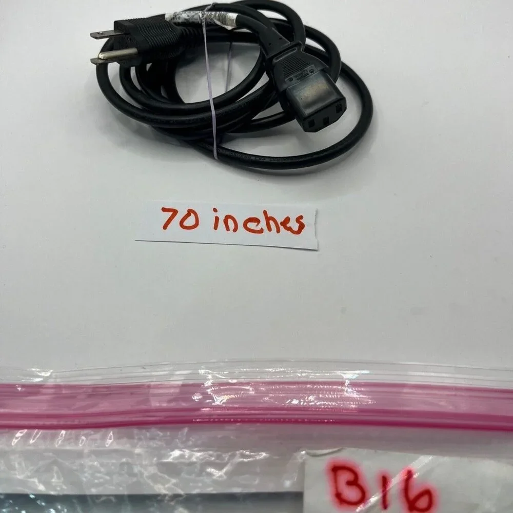 70 Inch Black Power Cord /Cable Replacement Power Cable 2b